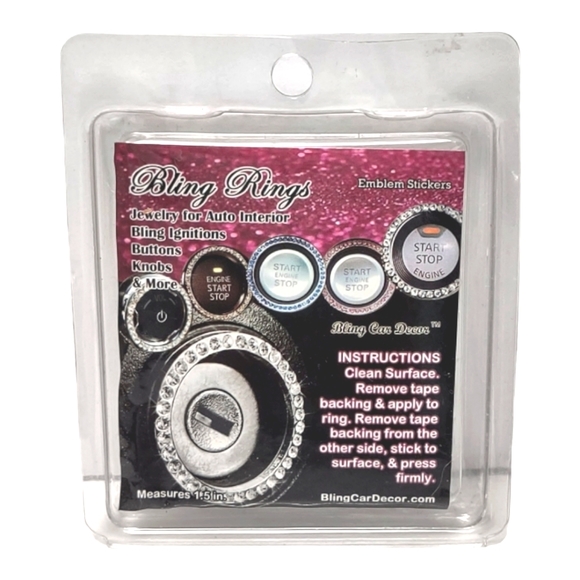 Bling Rings Jewelry for Auto Interior - Picture 4 of 4